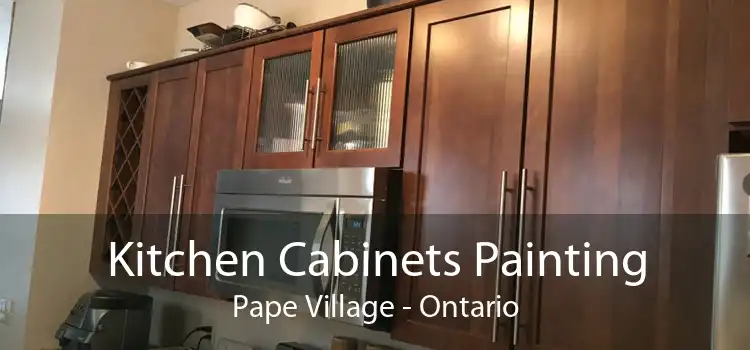 Kitchen Cabinets Painting Pape Village - Ontario
