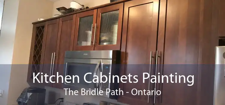 Kitchen Cabinets Painting The Bridle Path - Ontario