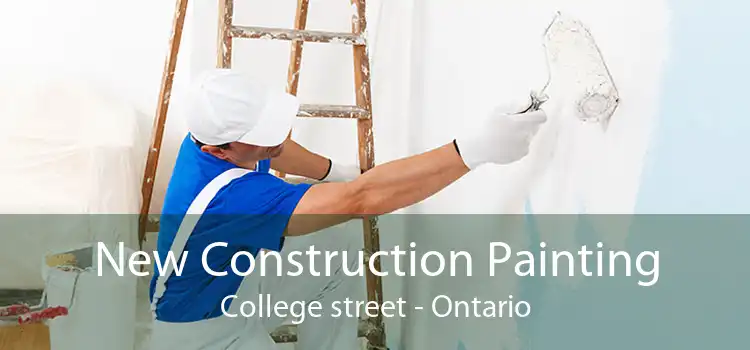 New Construction Painting College street - Ontario