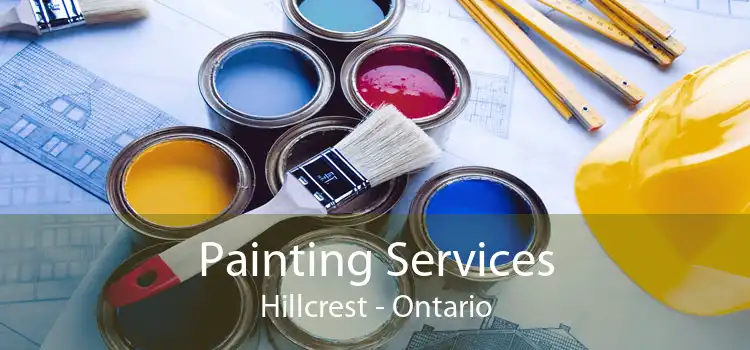 Painting Services Hillcrest - Ontario