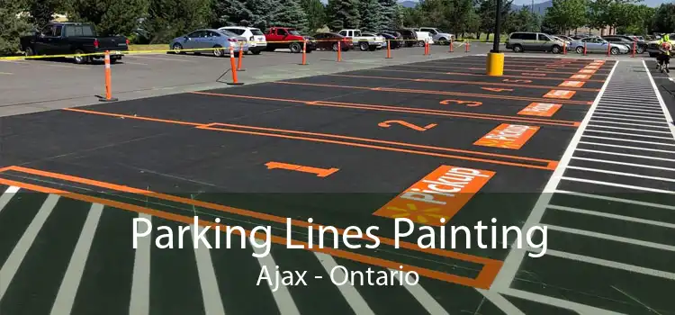 Parking Lines Painting Ajax - Ontario