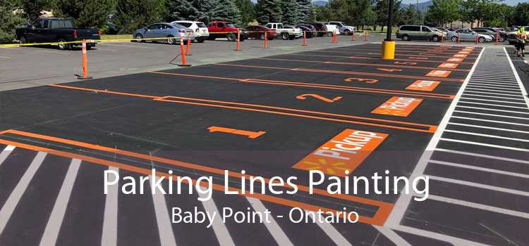 Parking Lines Painting Baby Point - Ontario