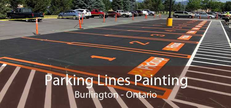 Parking Lines Painting Burlington - Ontario