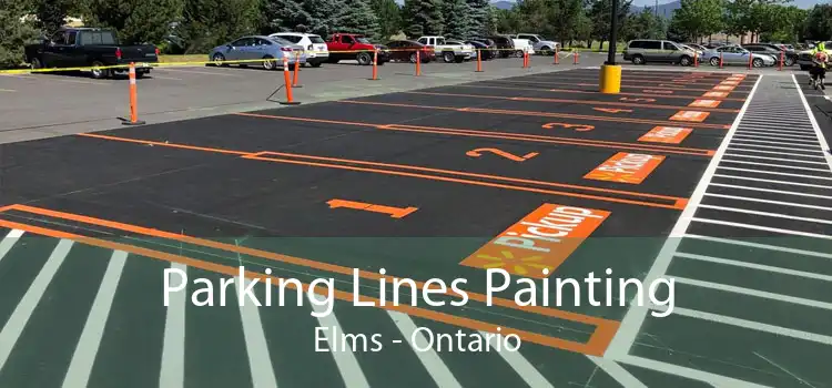 Parking Lines Painting Elms - Ontario