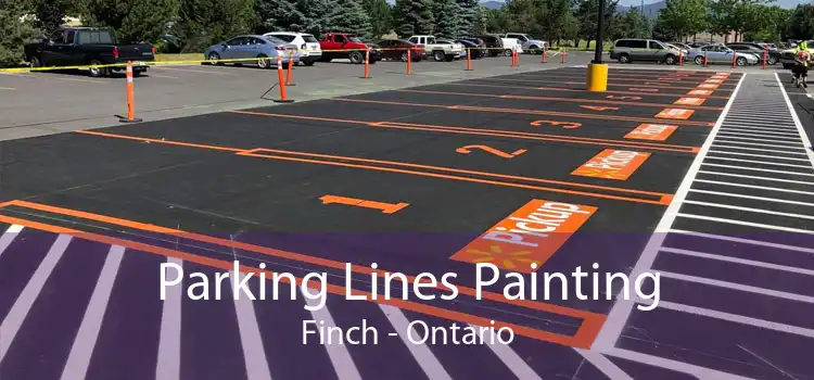 Parking Lines Painting Finch - Ontario