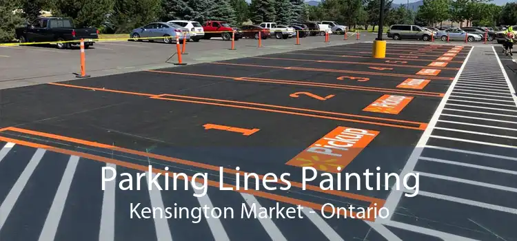 Parking Lines Painting Kensington Market - Ontario