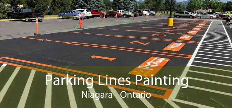 Parking Lines Painting Niagara - Ontario