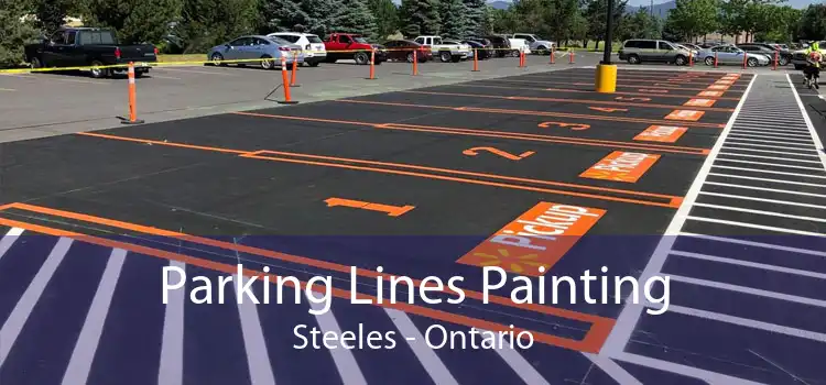 Parking Lines Painting Steeles - Ontario