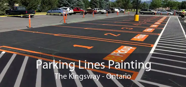 Parking Lines Painting The Kingsway - Ontario