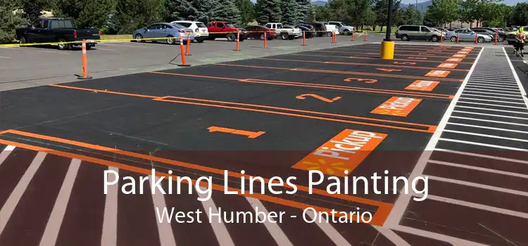 Parking Lines Painting West Humber - Ontario