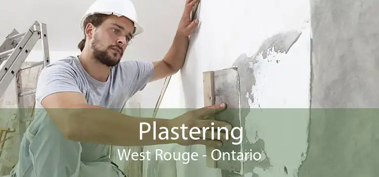 Plastering West Rouge - Ontario