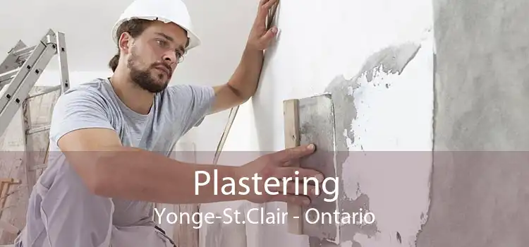 Plastering Yonge-St.Clair - Ontario