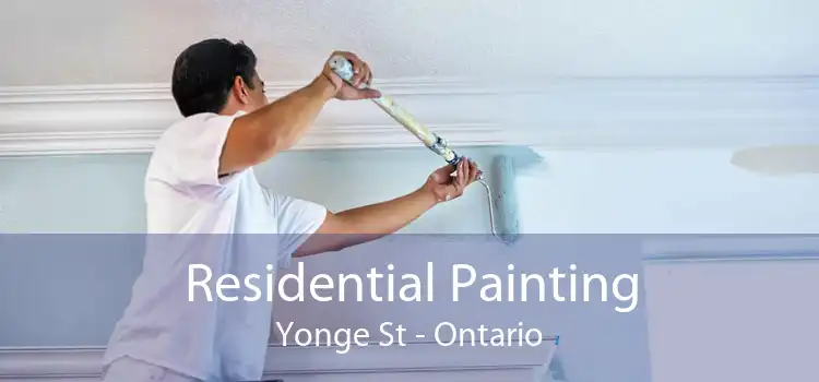 Residential Painting Yonge St - Ontario