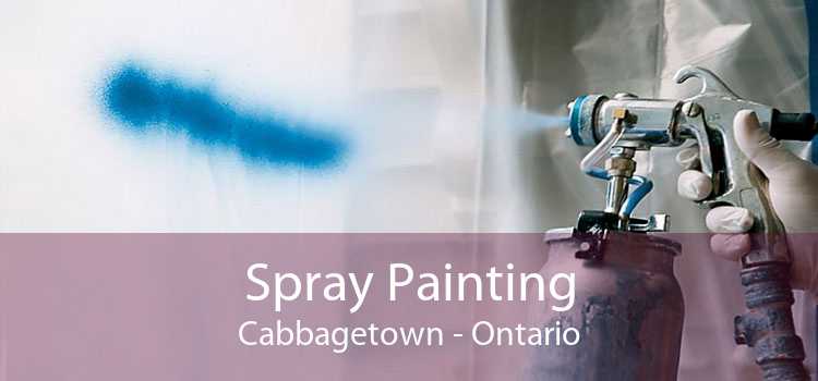 Spray Painting Cabbagetown - Ontario