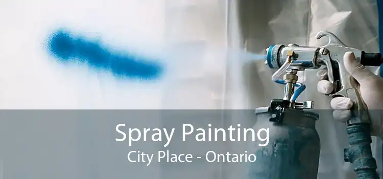 Spray Painting City Place - Ontario
