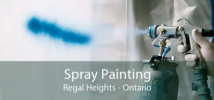 Spray Painting Regal Heights - Ontario