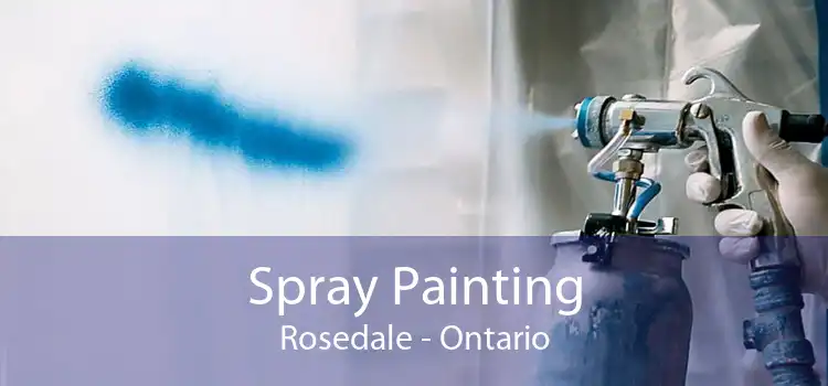 Spray Painting Rosedale - Ontario