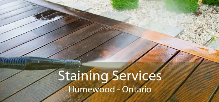 Staining Services Humewood - Ontario