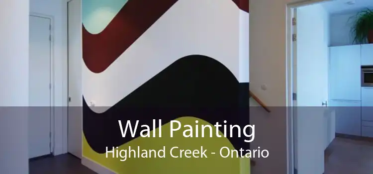 Wall Painting Highland Creek - Ontario